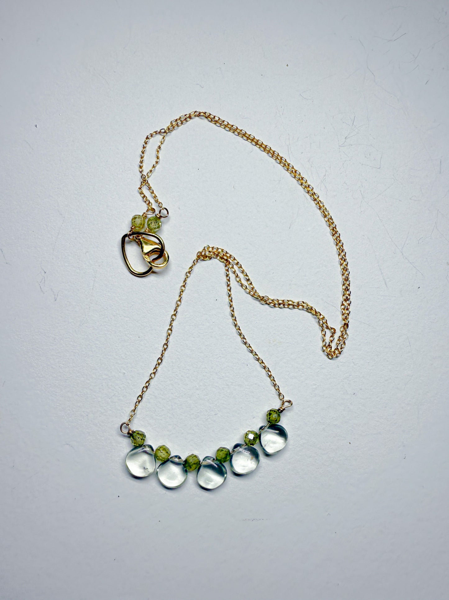 Pale green Amethyst everyday