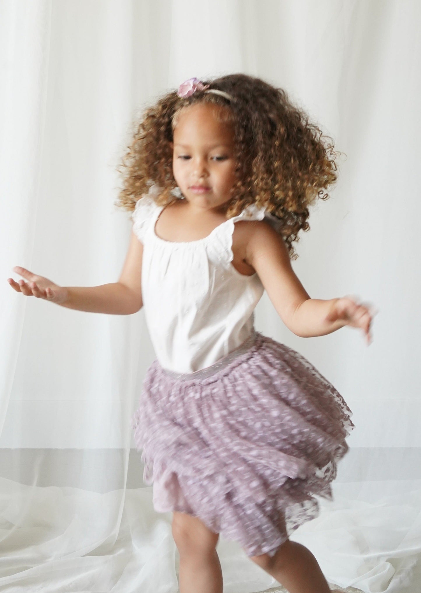 Calliope | Swiss Dot Embroidered Romper | Antique Ivory
