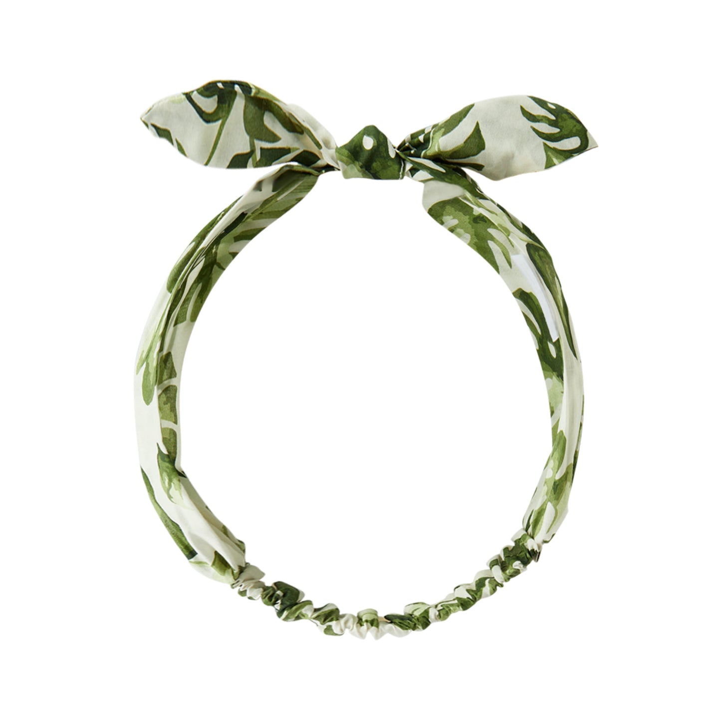 Island Leaf Bow Twist Knotted Headband