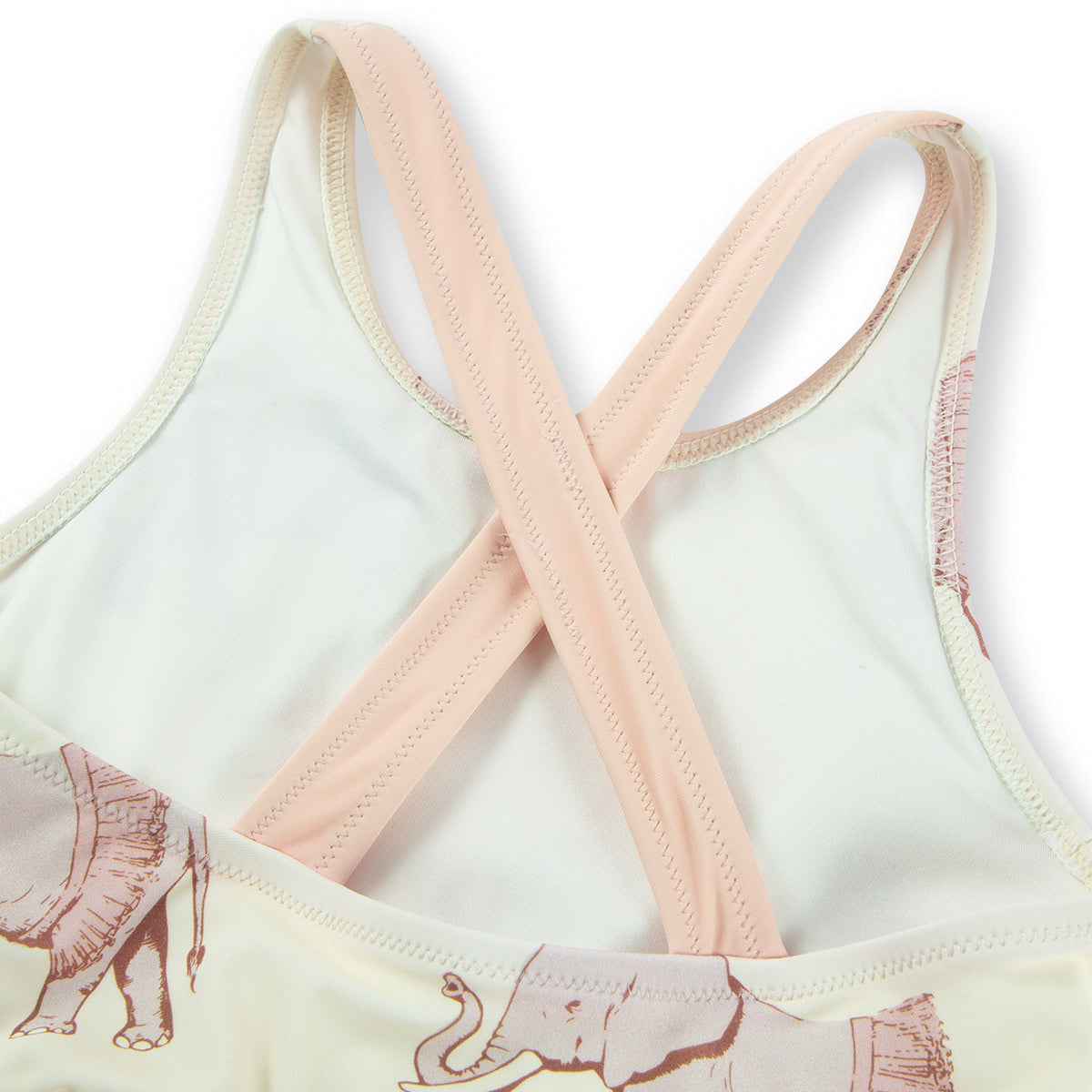 Tutu Elephant Ruffle Waist Suspender Swimsuit