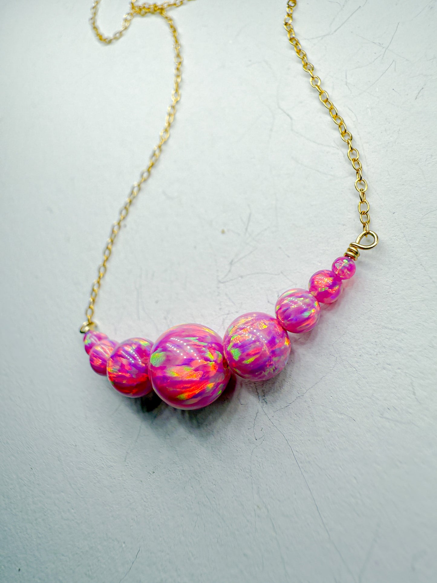 Fuschia gumball bar