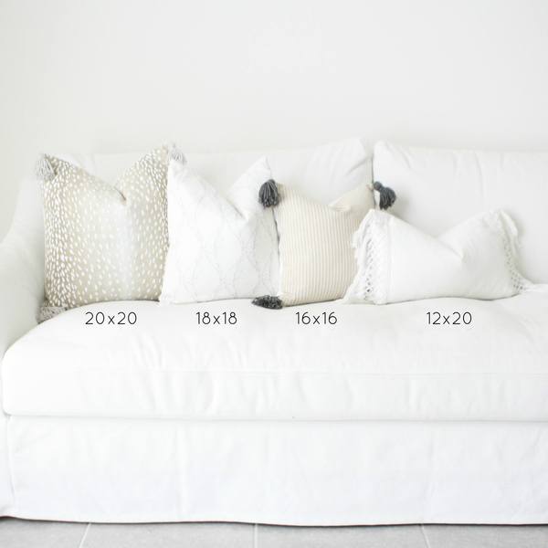 Danielle Stripe Throw Pillow