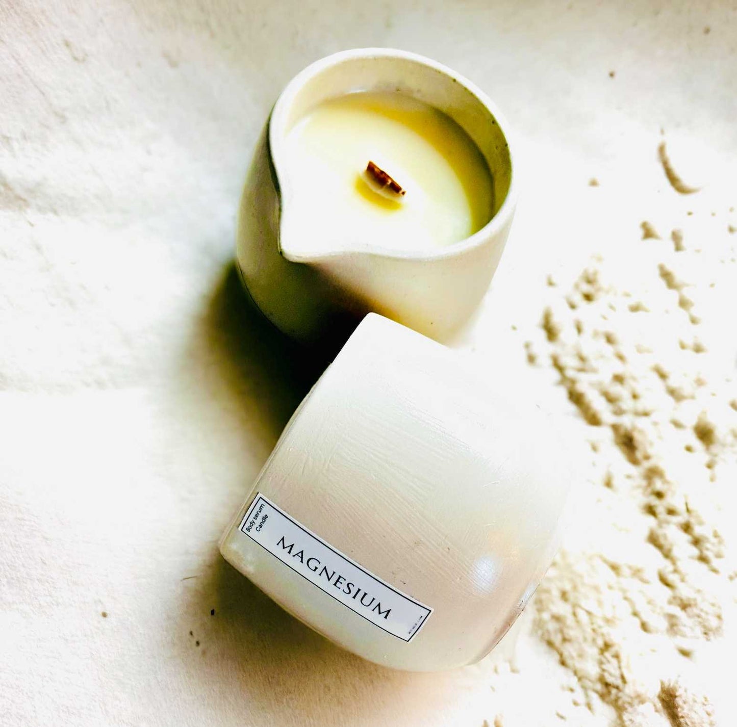 Body Oil Serum Candle