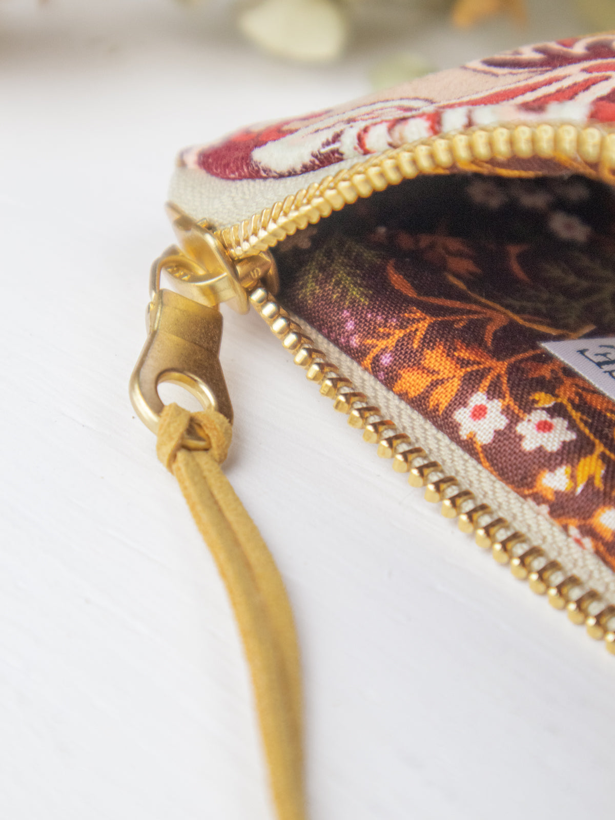 Boho Velvet Mini Pouch