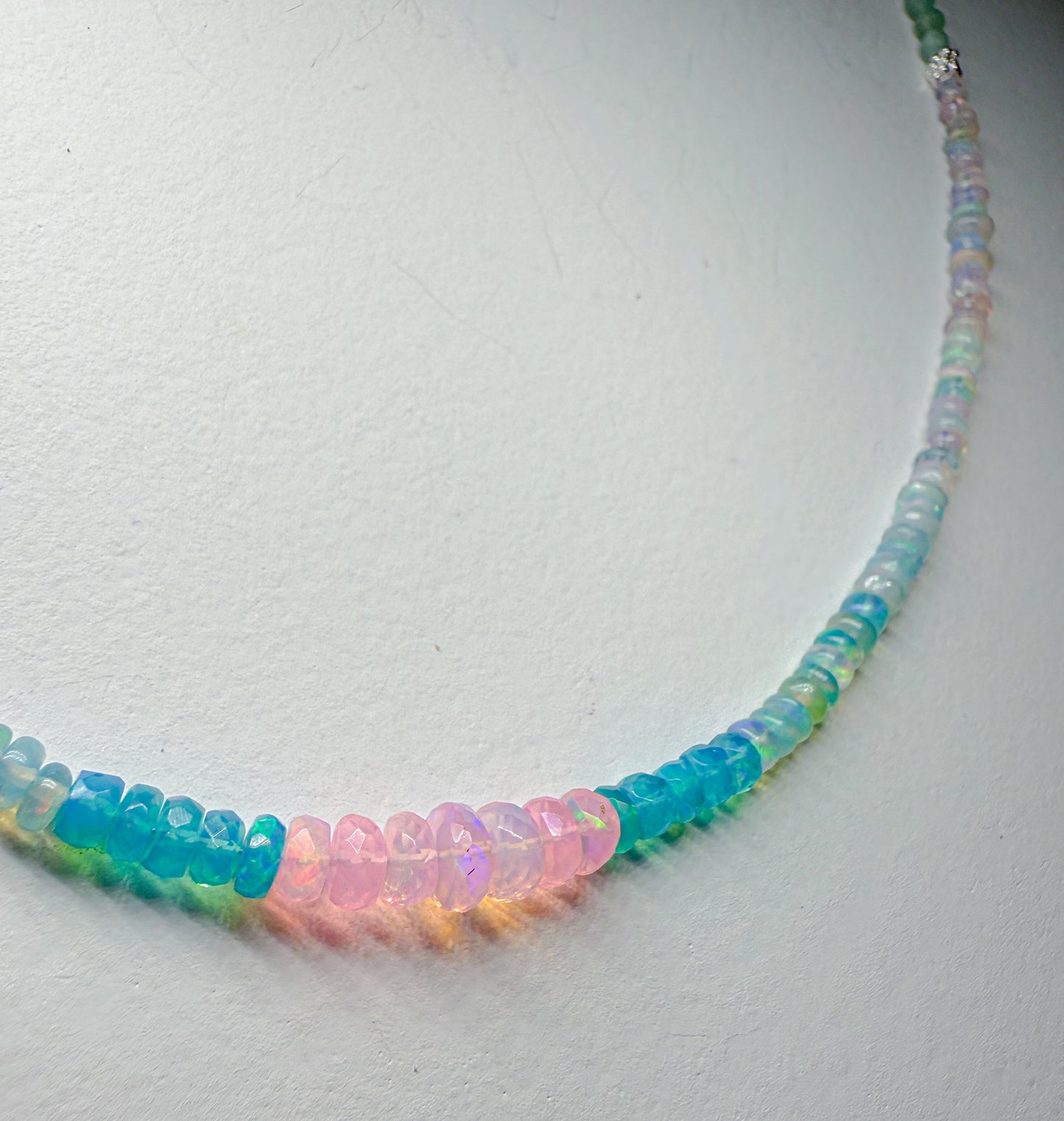 Cotton candy opal ombre
