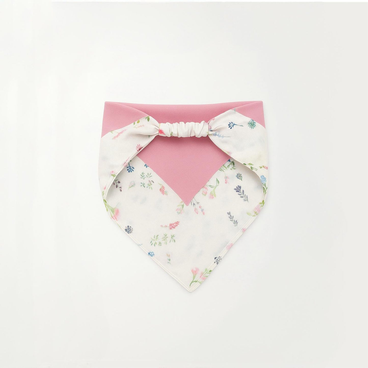 Framed in Florals Blush Headband Bandana