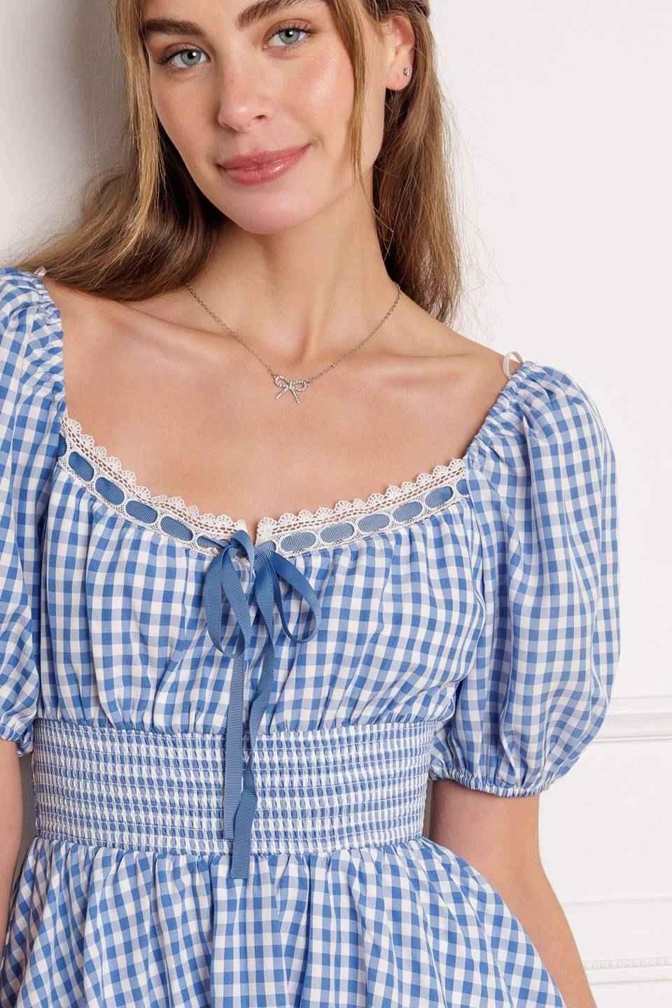 BREEZE THROUGH PARADISE WOVEN MINI DRESS