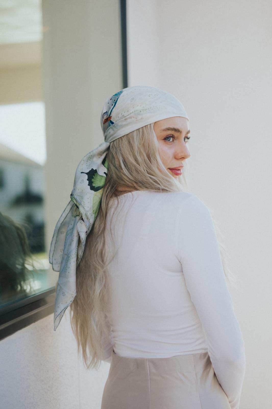 Celestial Wings Head Scarf