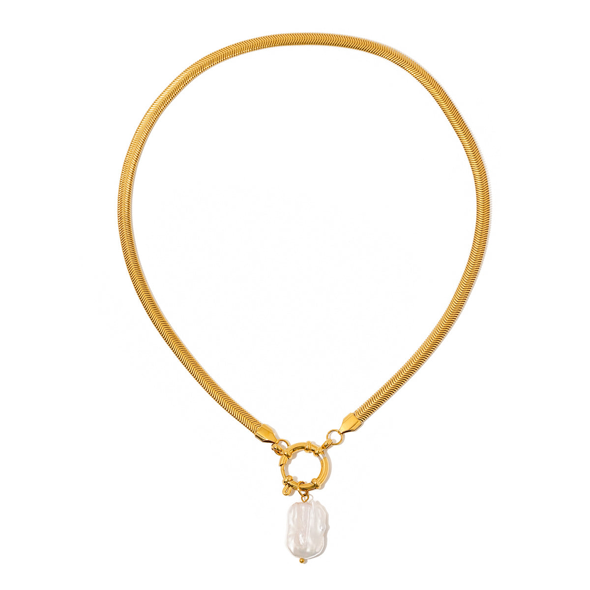 Mother Of Pearl Necklace WATERPROOF