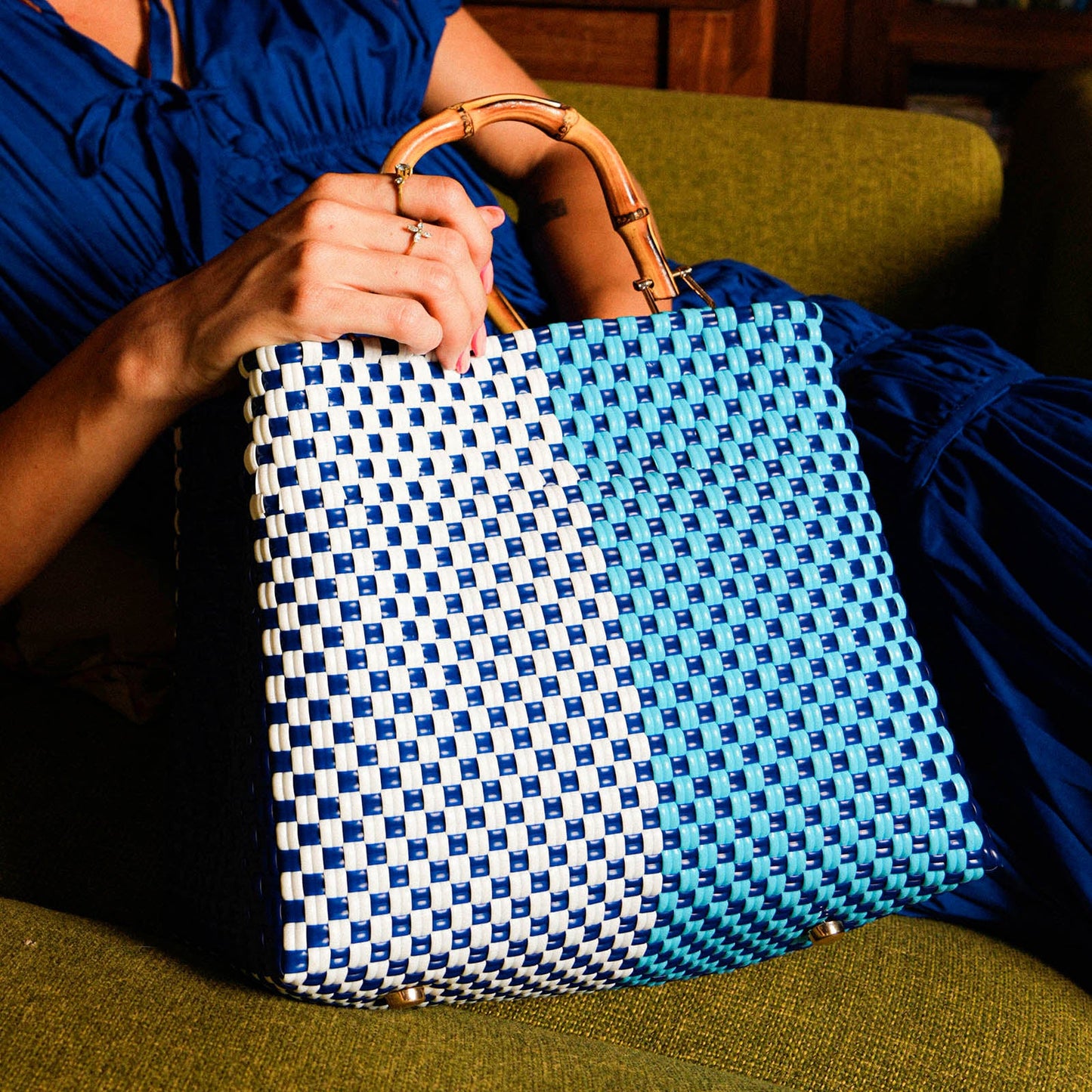 The Pasar Palisade Recycled Market Tote Bag