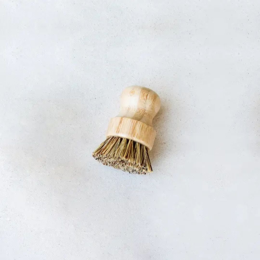 Sustainable Bamboo Pot Scrubber - Tough on Stains, Gentle on Earth