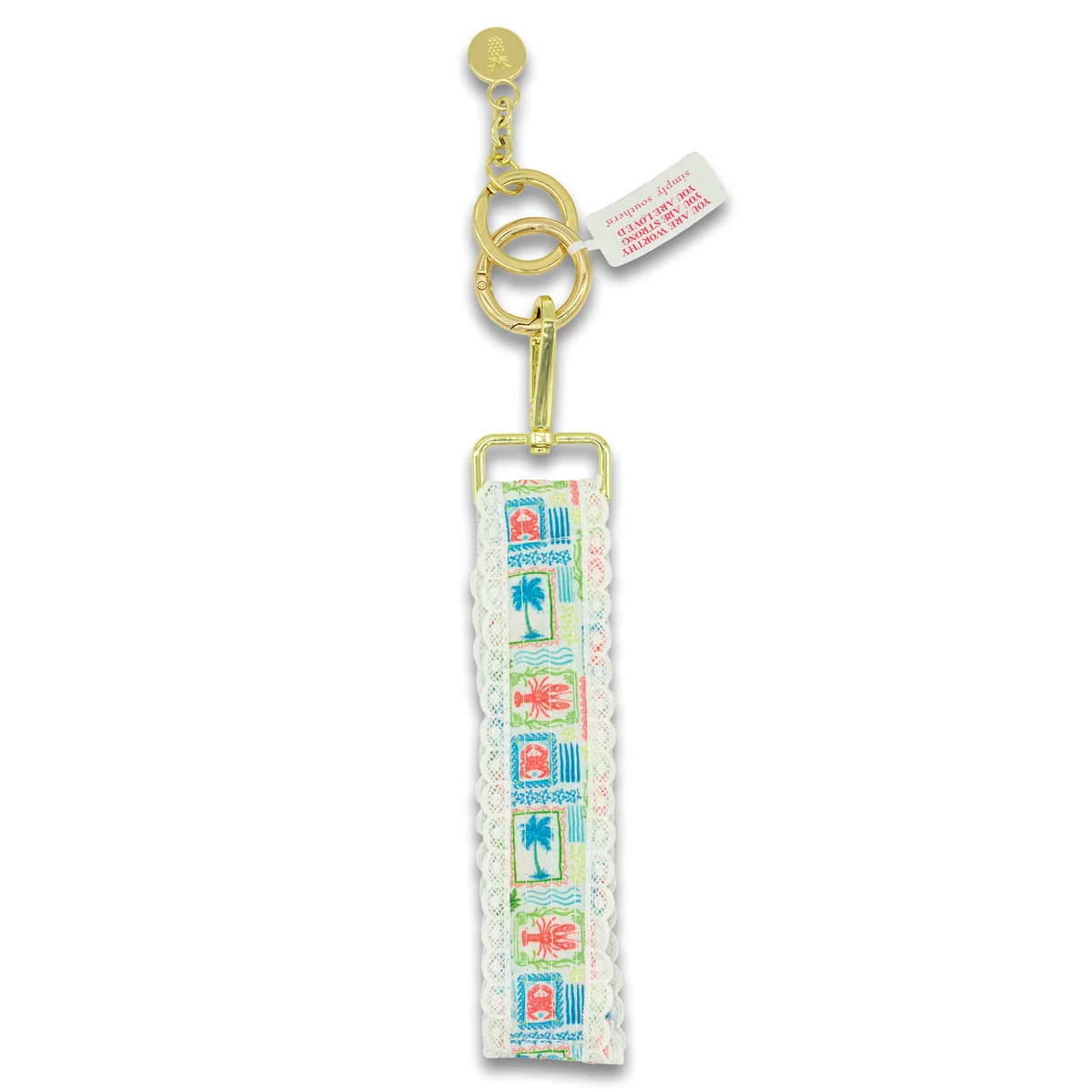 Sea Patch Lace Keyfob