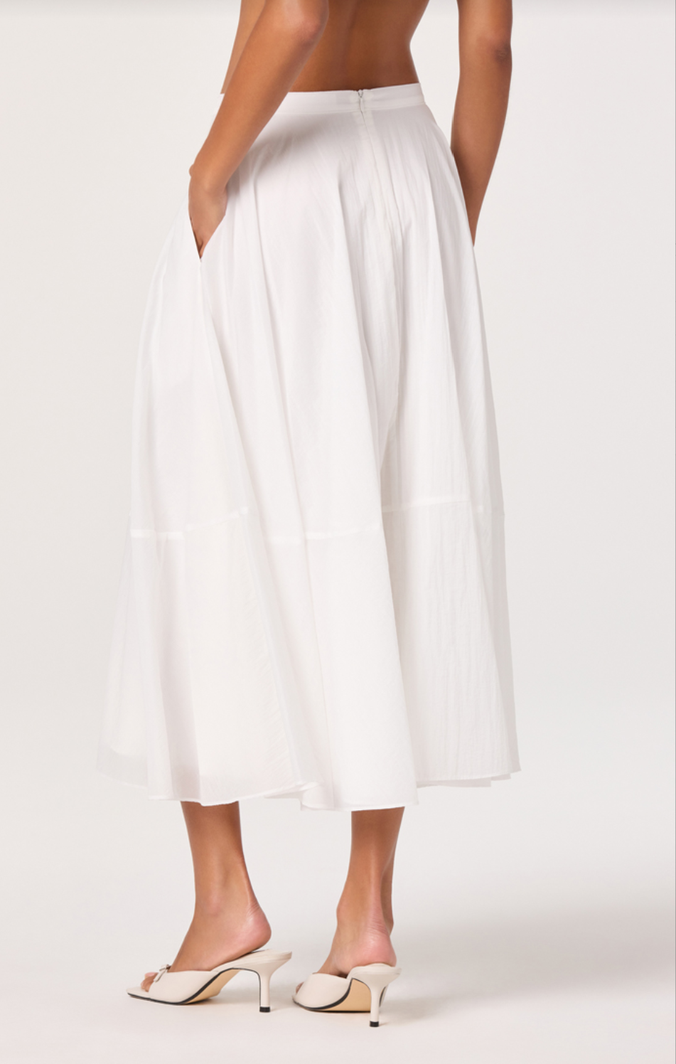 Grace White Skirt