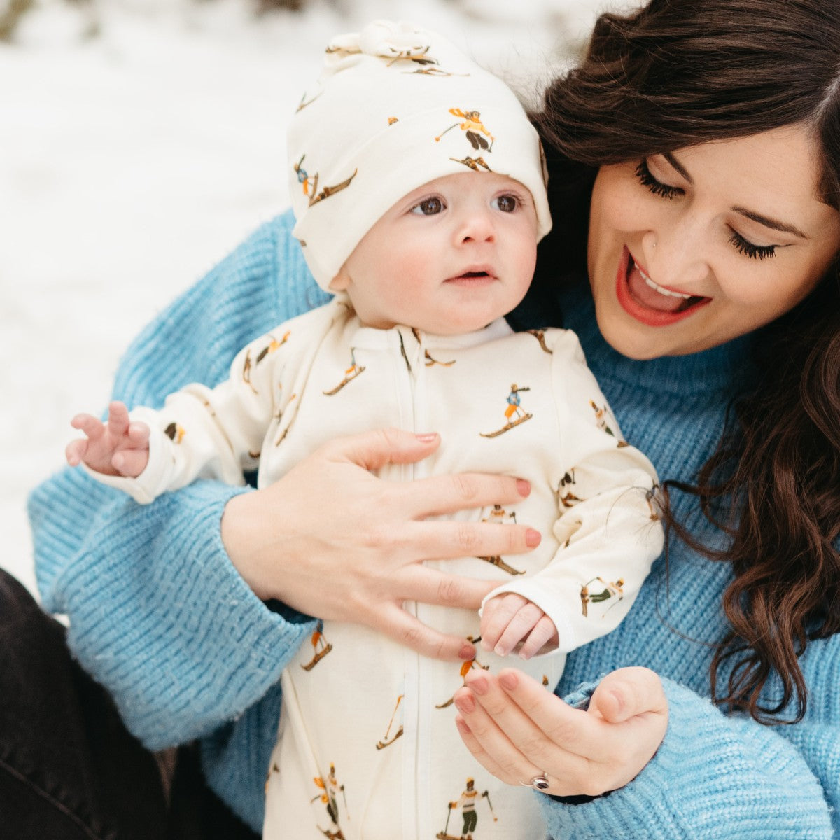 Tulip Luxe Stretch Knotted Beanie Hat
