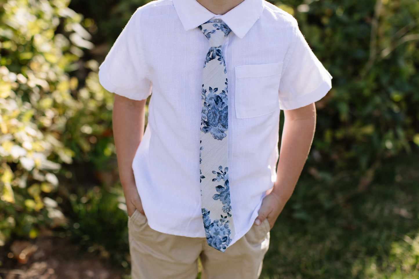 Cape Cod Floral - Boys Tie