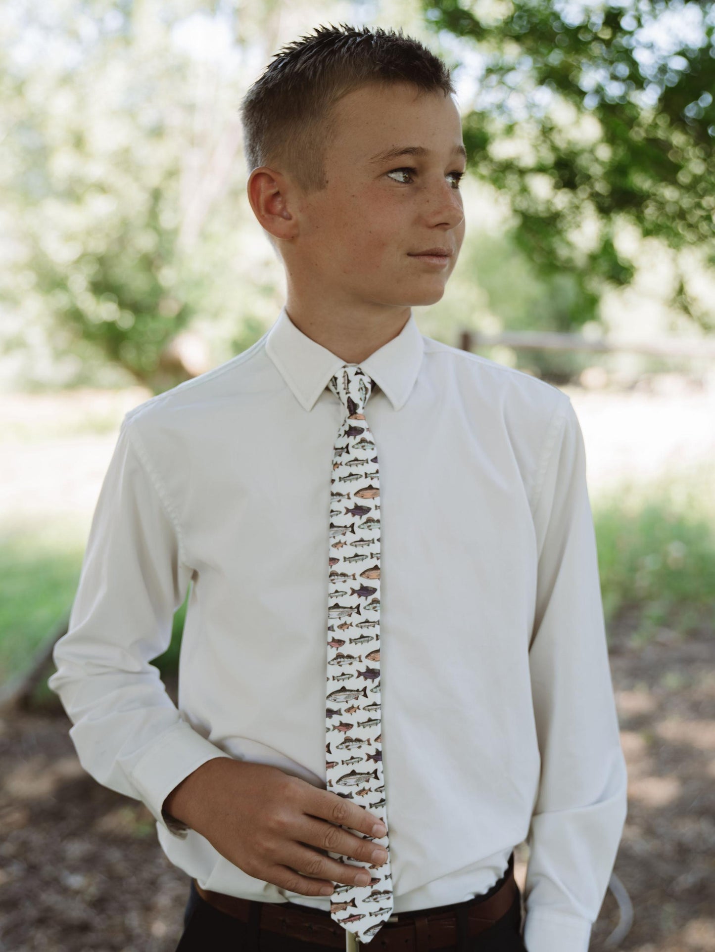 Fish On! - Boys Tie