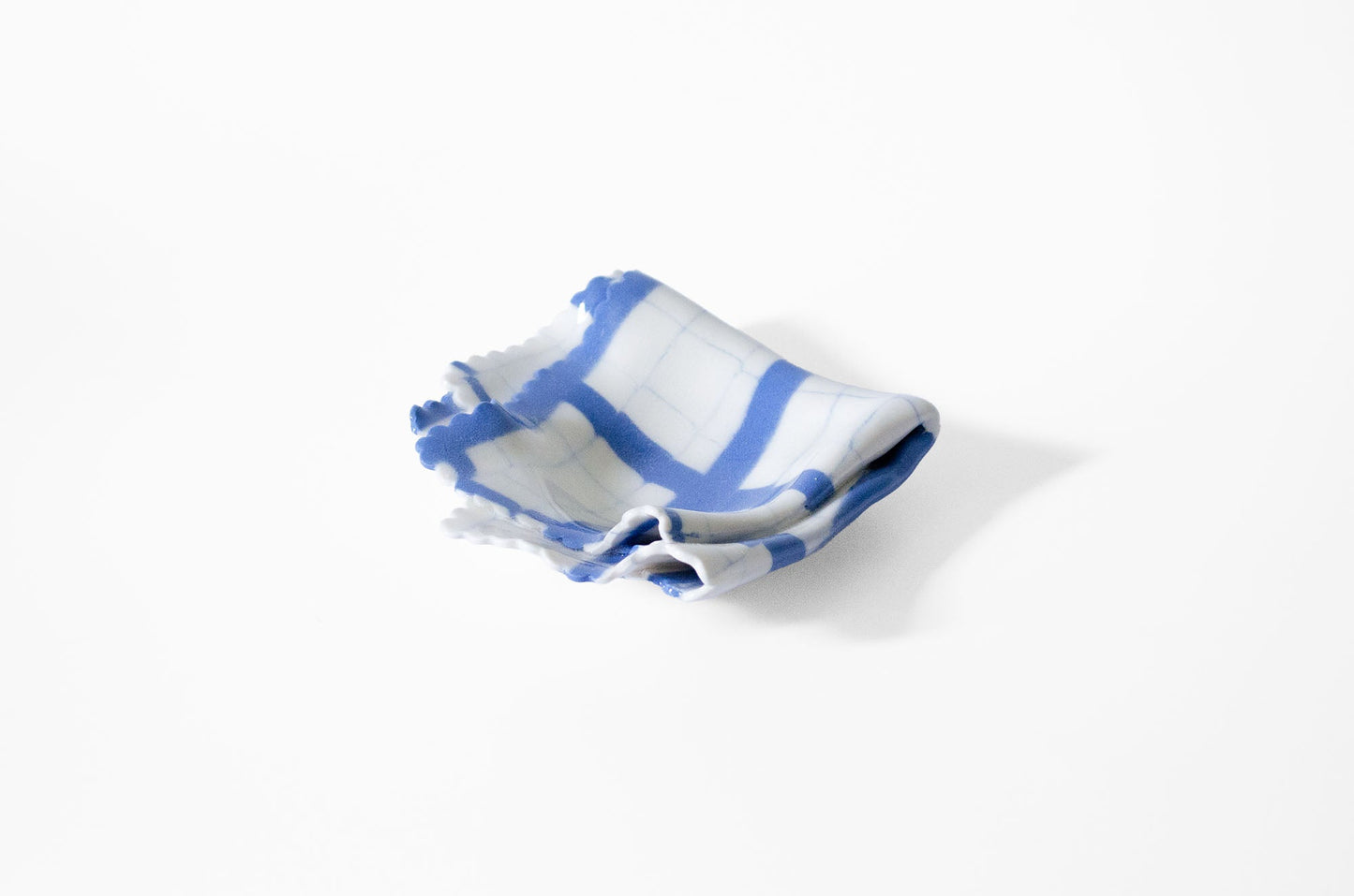 Nerikomi Handkerchief Dish