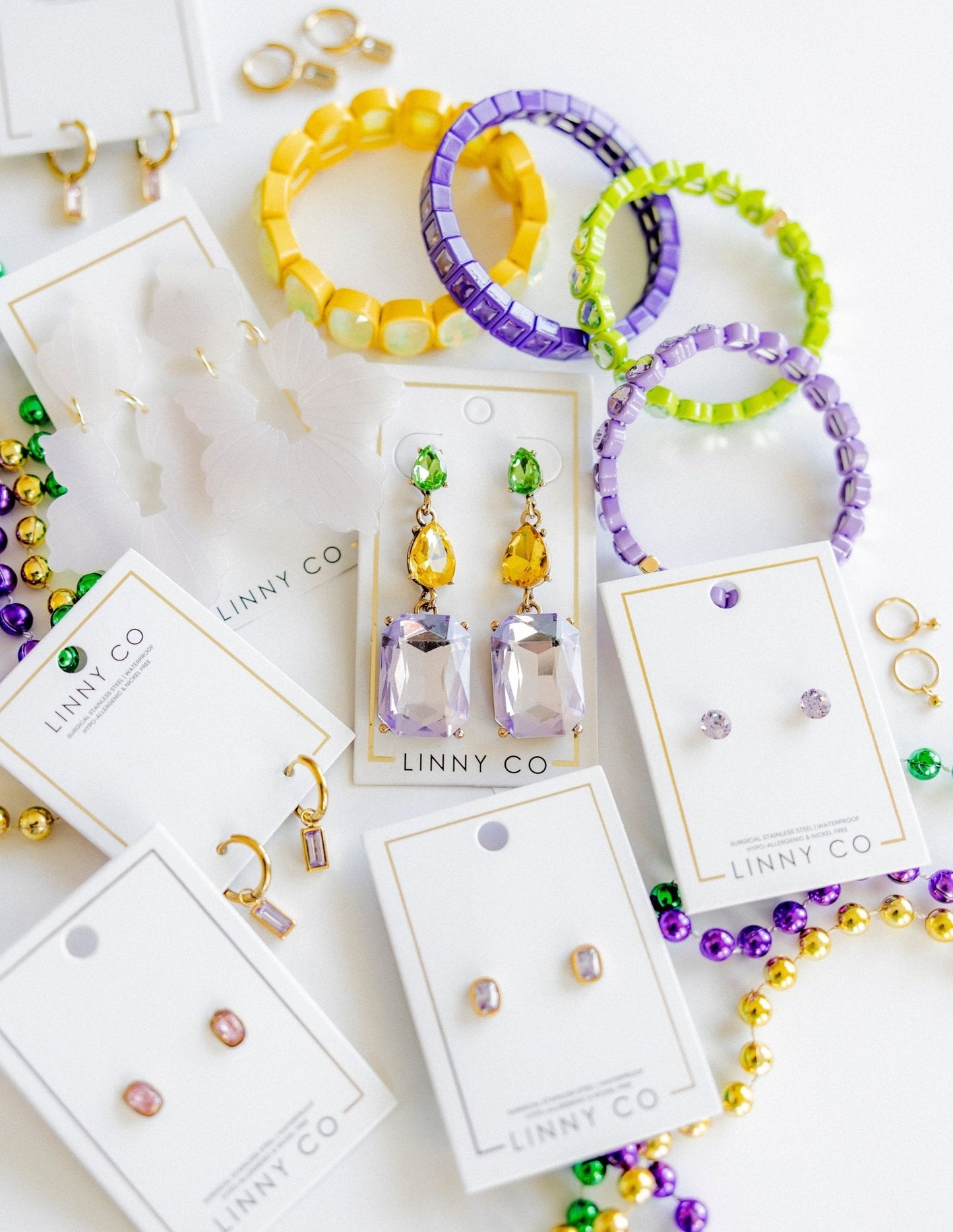 Iris Statement Earrings