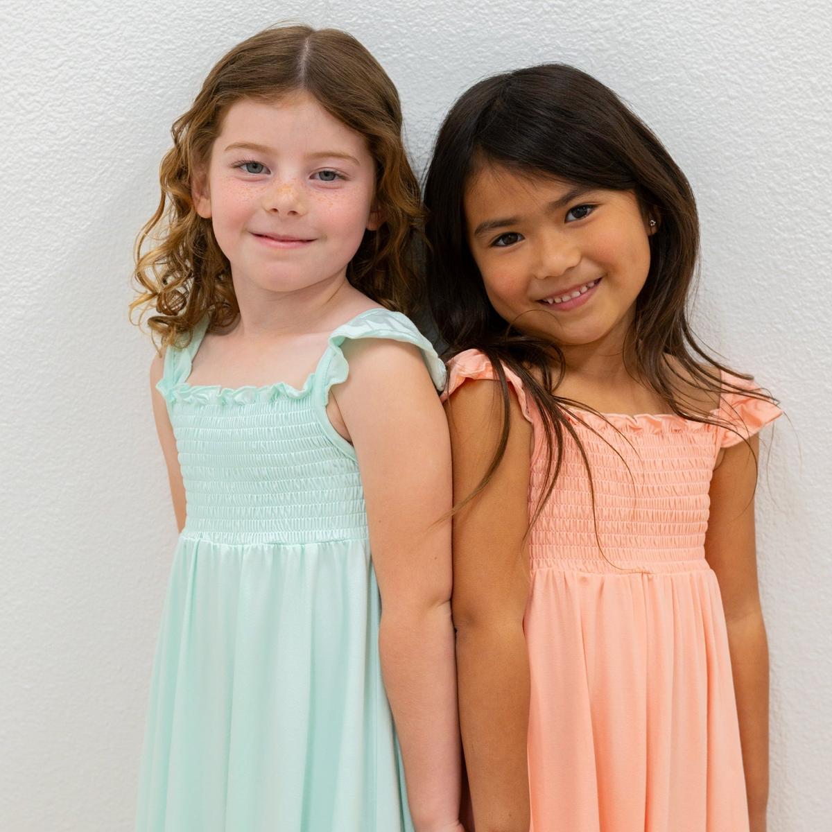 Sammy's Vintage Dress - Apricot