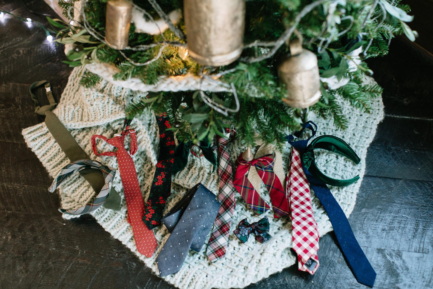 Spruce Plaid - Petite Hair Bow