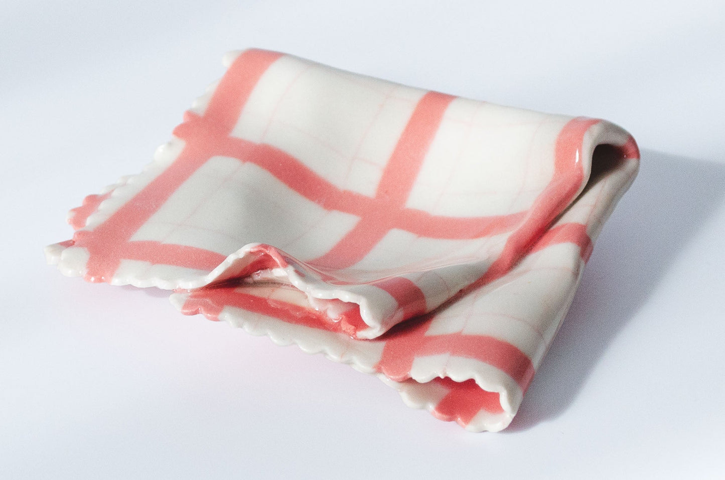 Nerikomi Handkerchief Dish