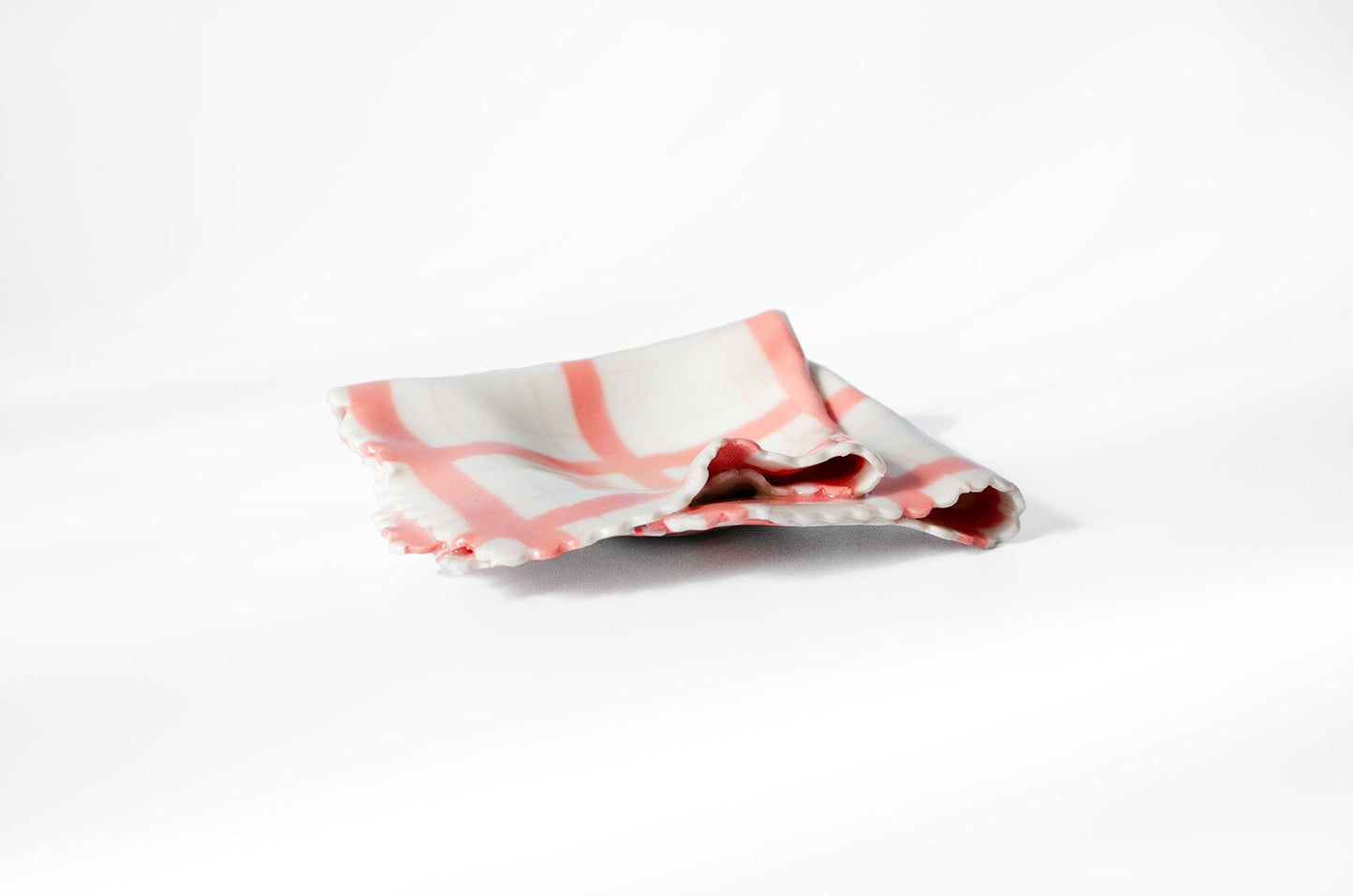 Nerikomi Handkerchief Dish
