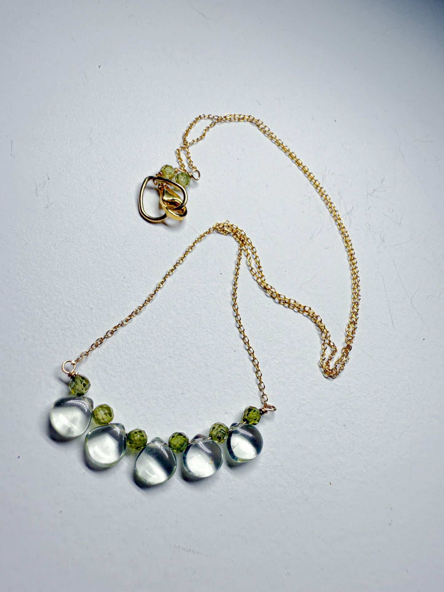Pale green Amethyst everyday