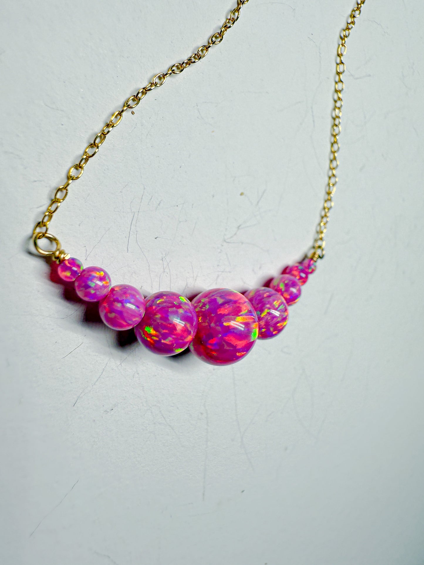 Fuschia gumball bar