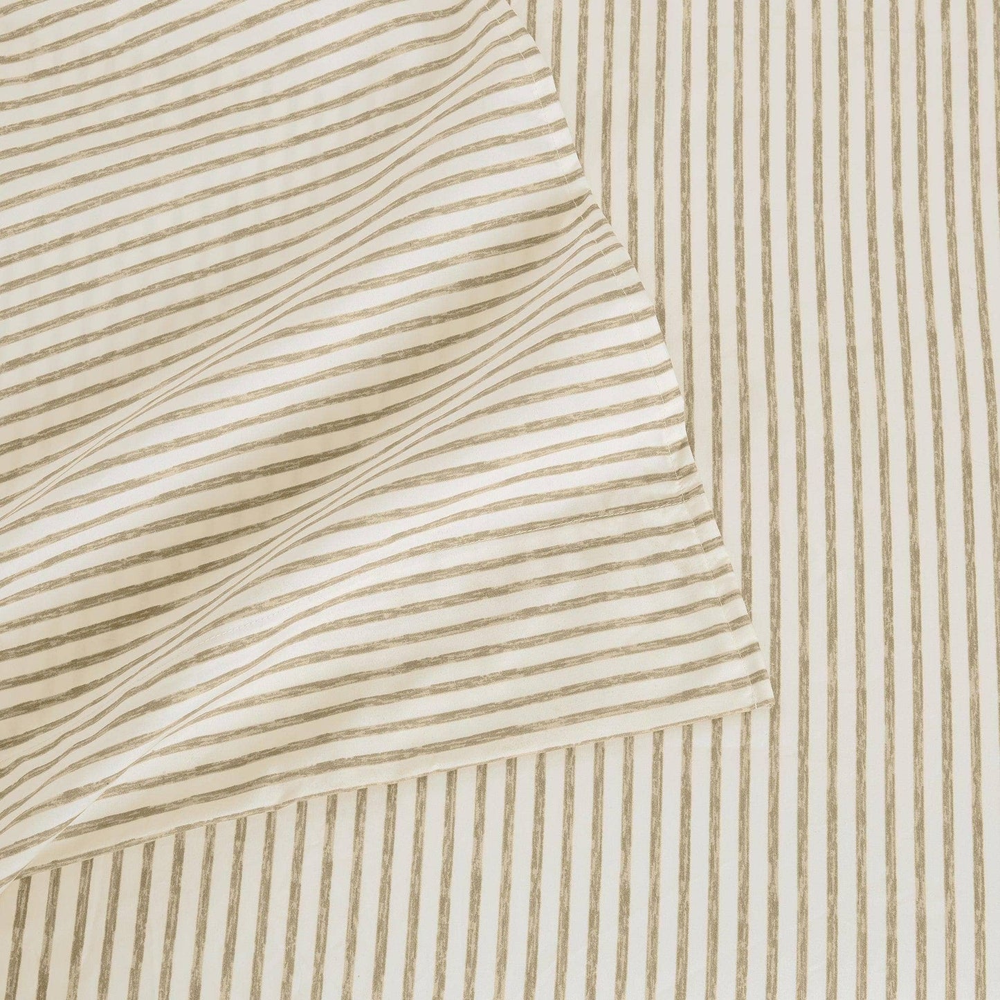 Striped Microfiber Sheet Set
