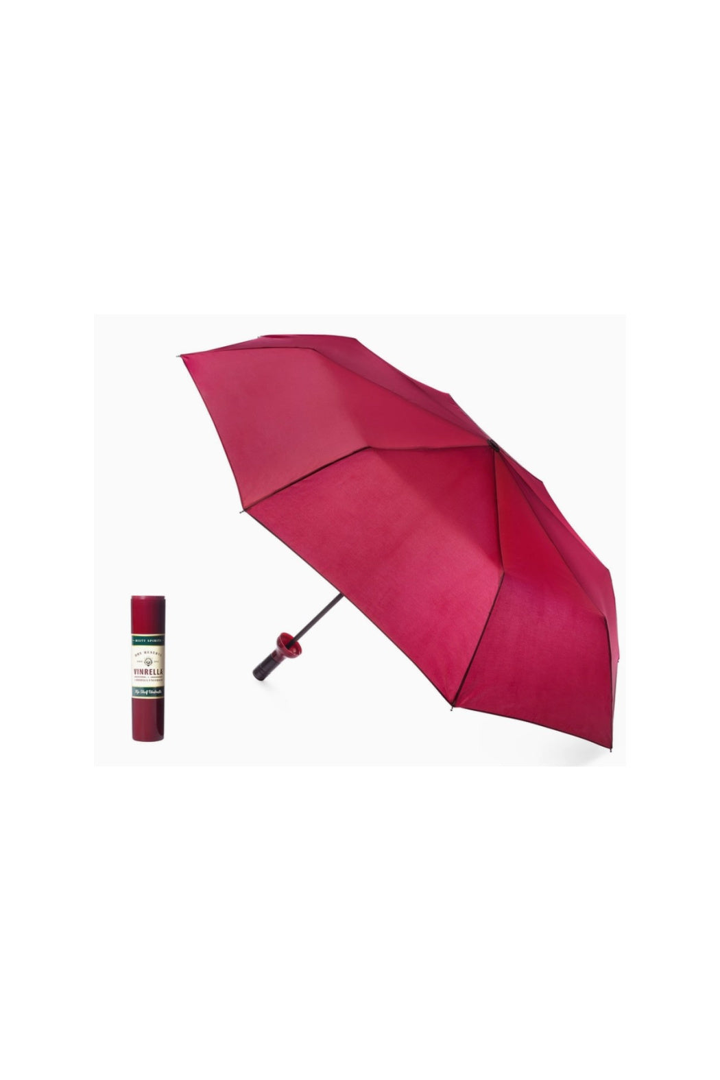 Burgundy Wine Bottle Umbrella