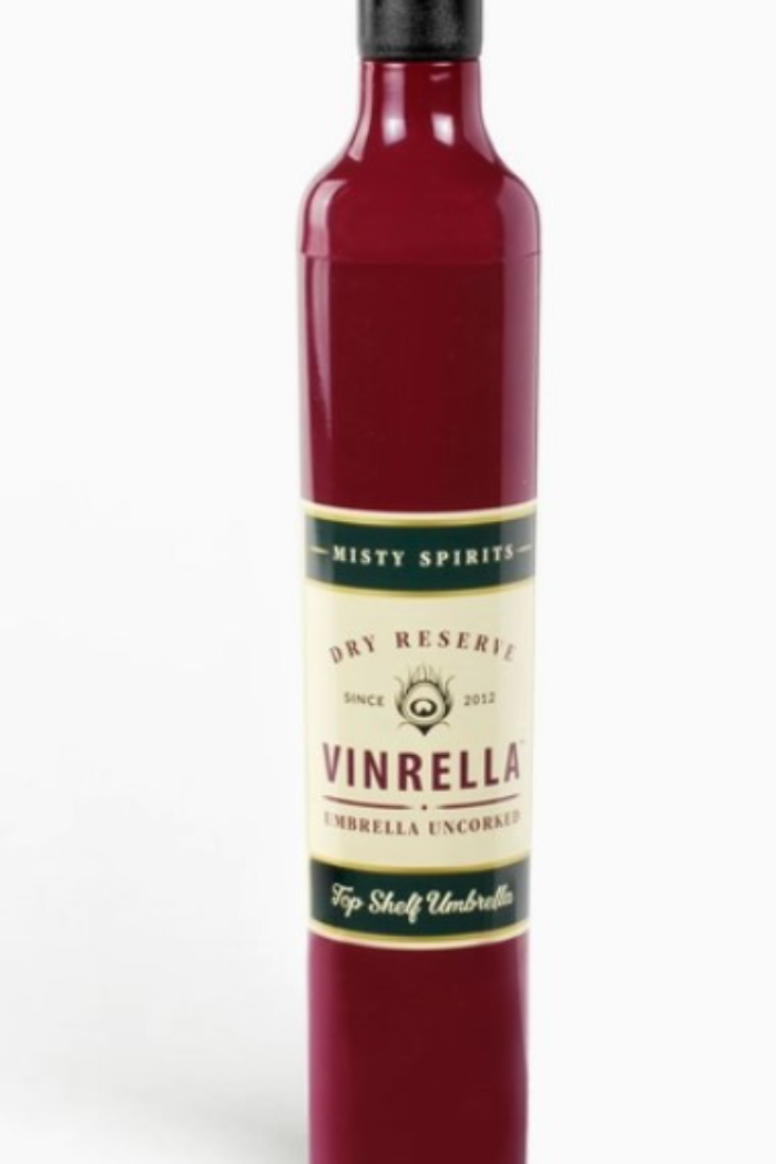 Burgundy Wine Bottle Umbrella