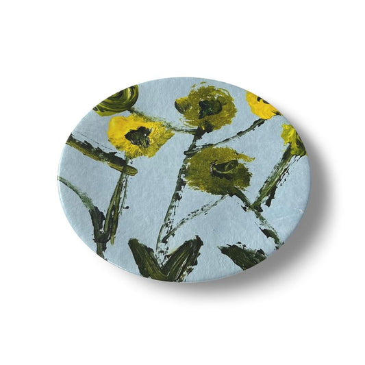 Set of Lemon Posey China Plates (Set of 2, 4 or 8)