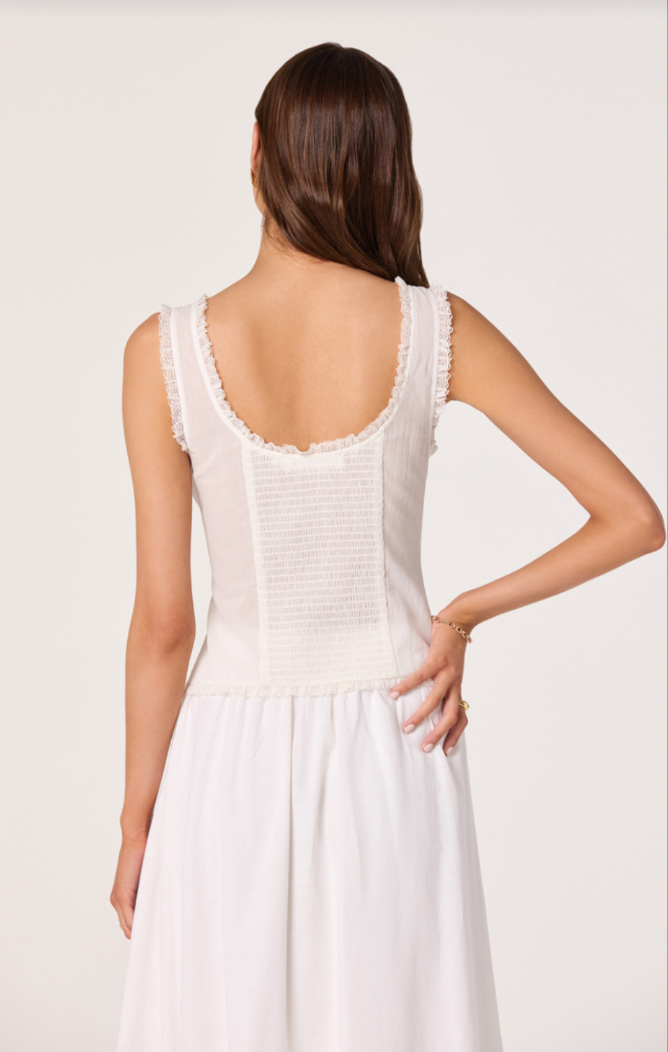 Carine White Top