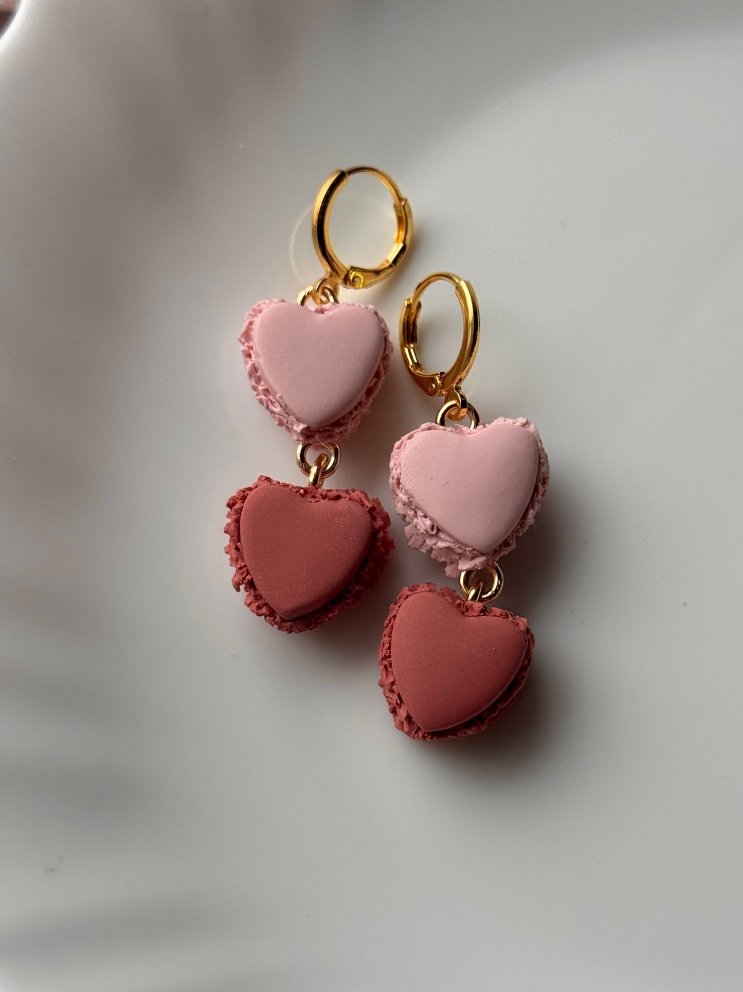 Macaron Hearts Earrings