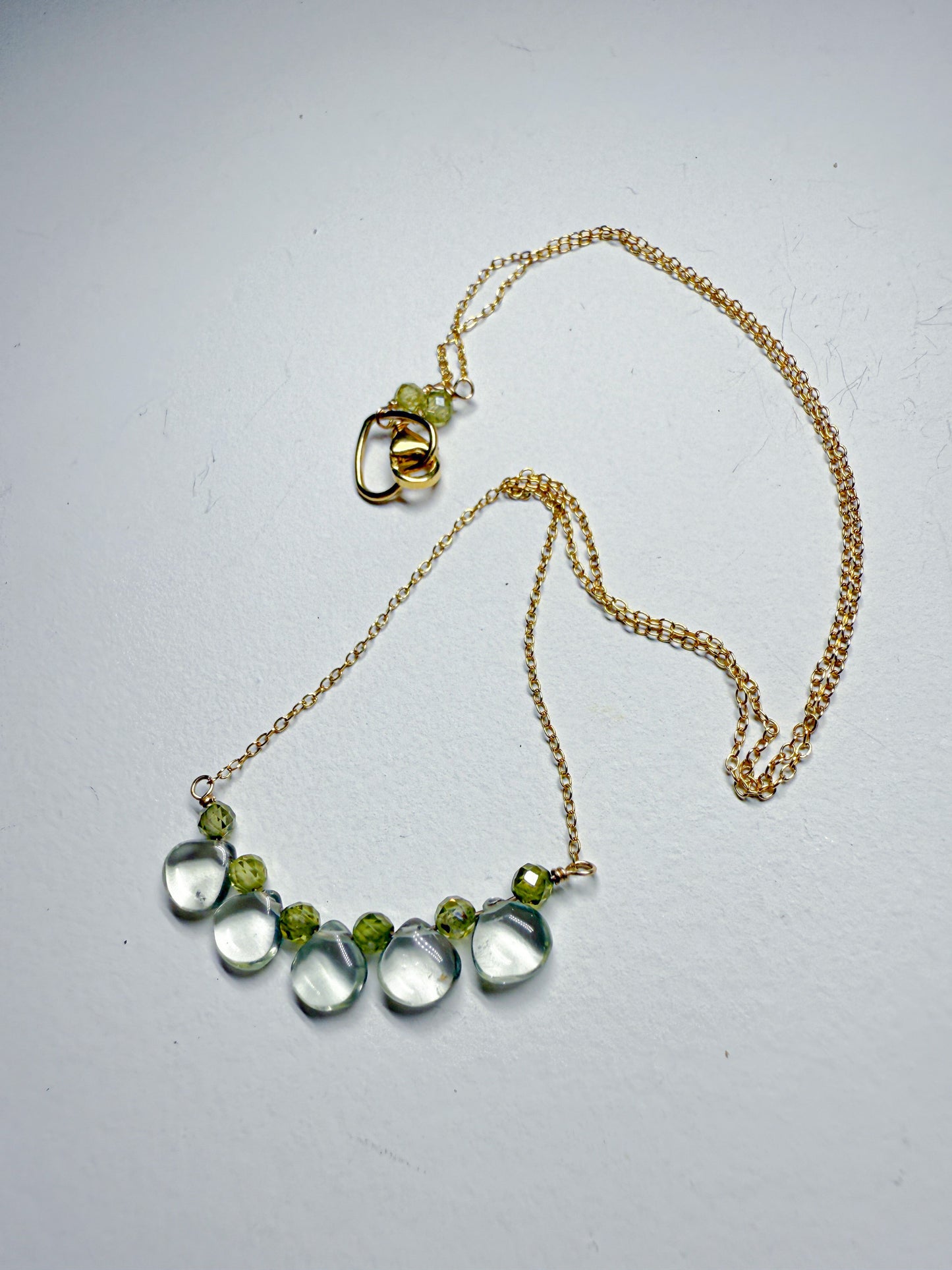 Pale green Amethyst everyday