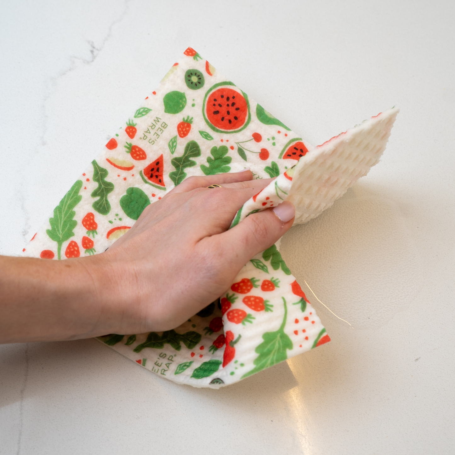 Bee's Wrap - Swedish Dishcloth 3 Pack - Garden Party Prints
