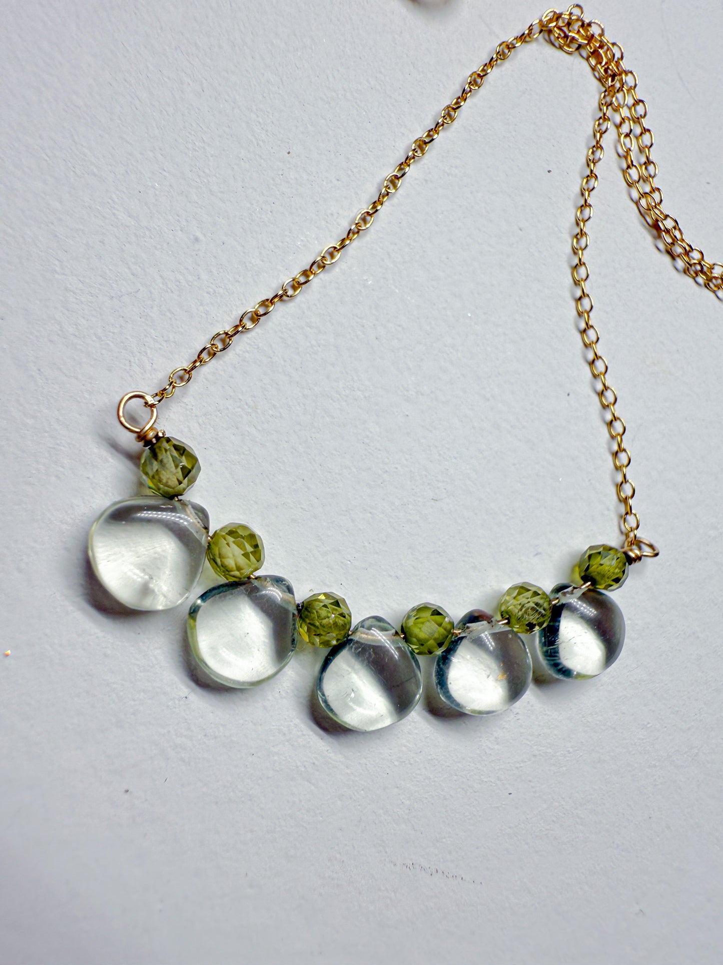 Pale green Amethyst everyday