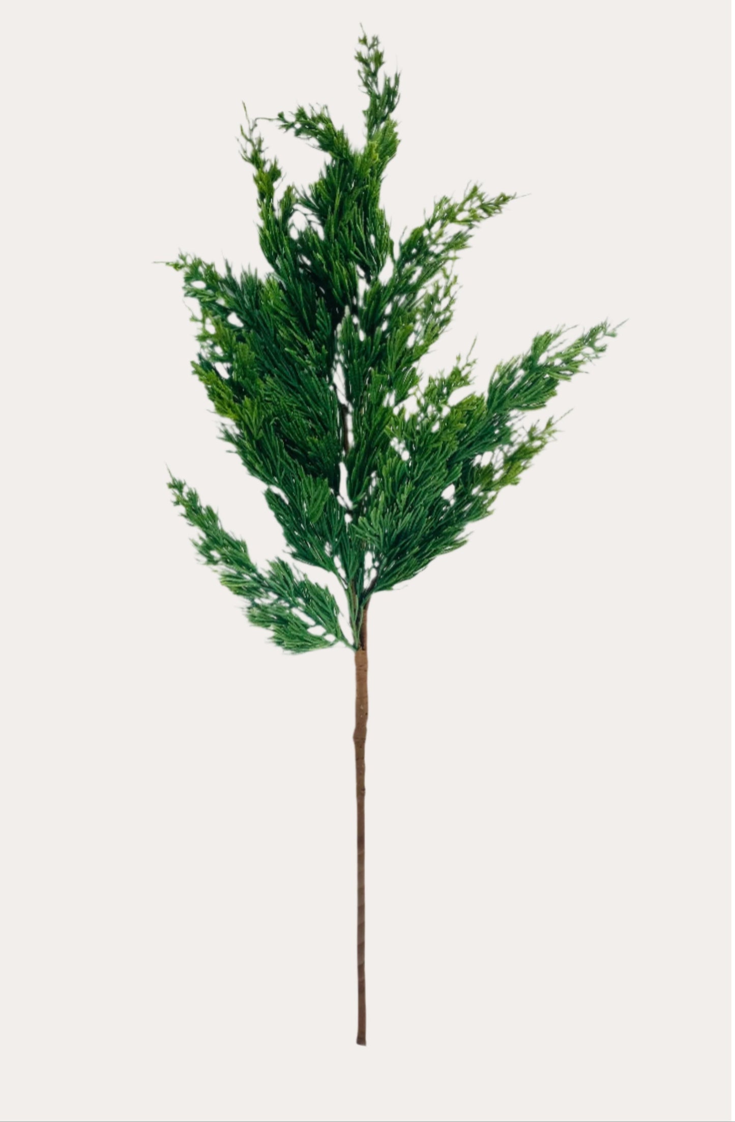 Artificial Cedar Stems - bundle of 4