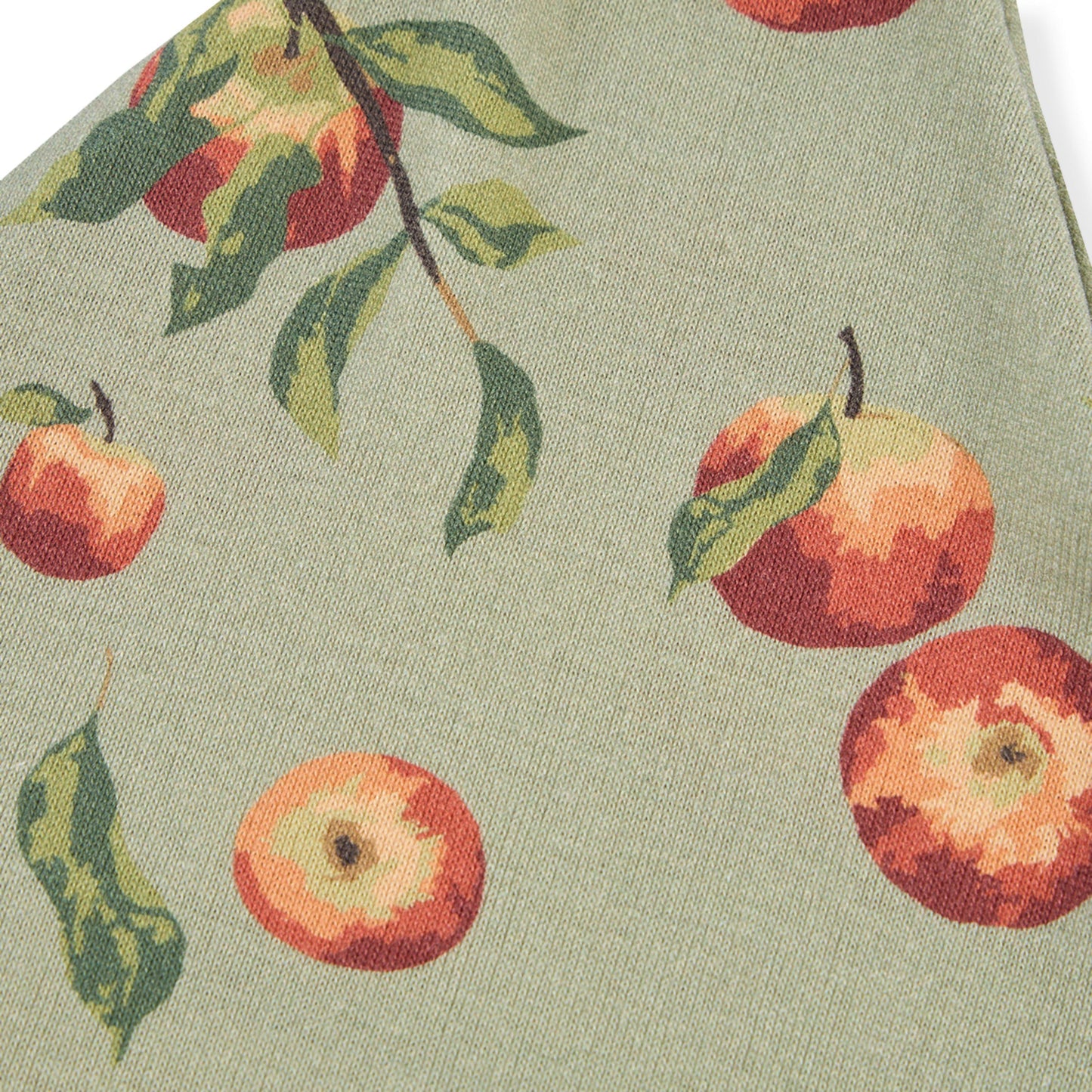 Apple Orchard Organic Cotton Knotted Beanie Hat