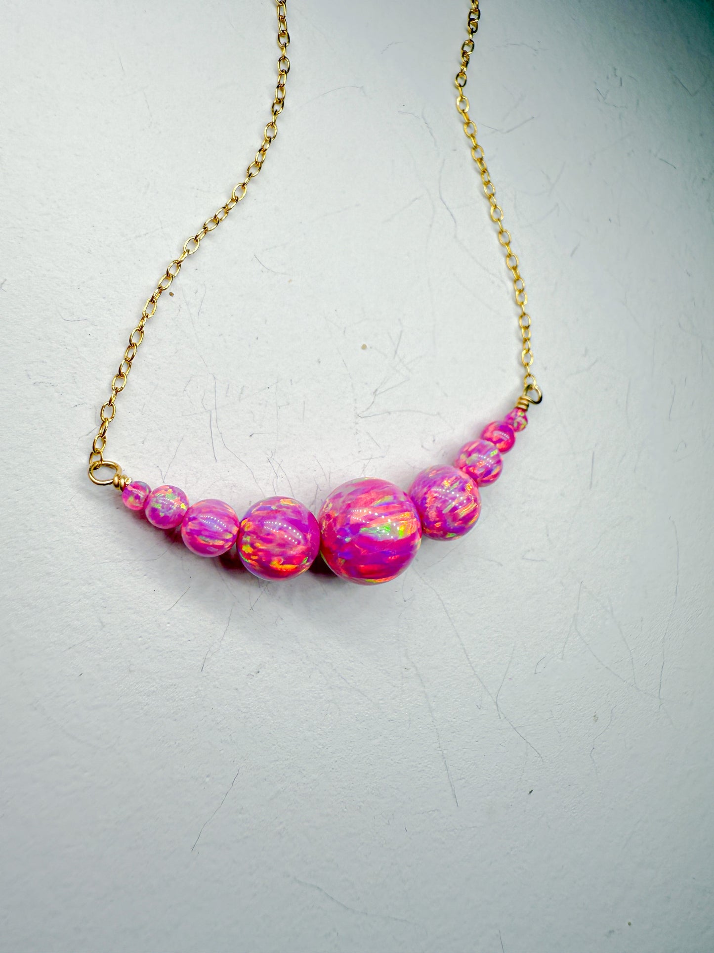 Fuschia gumball bar