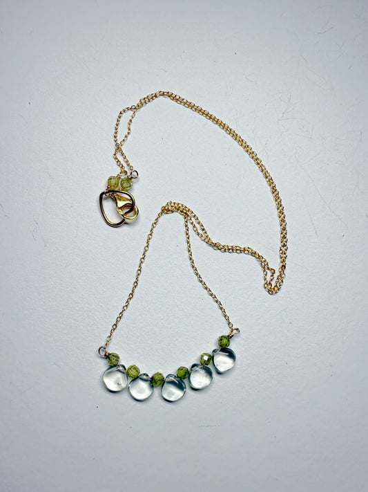 Pale green Amethyst everyday