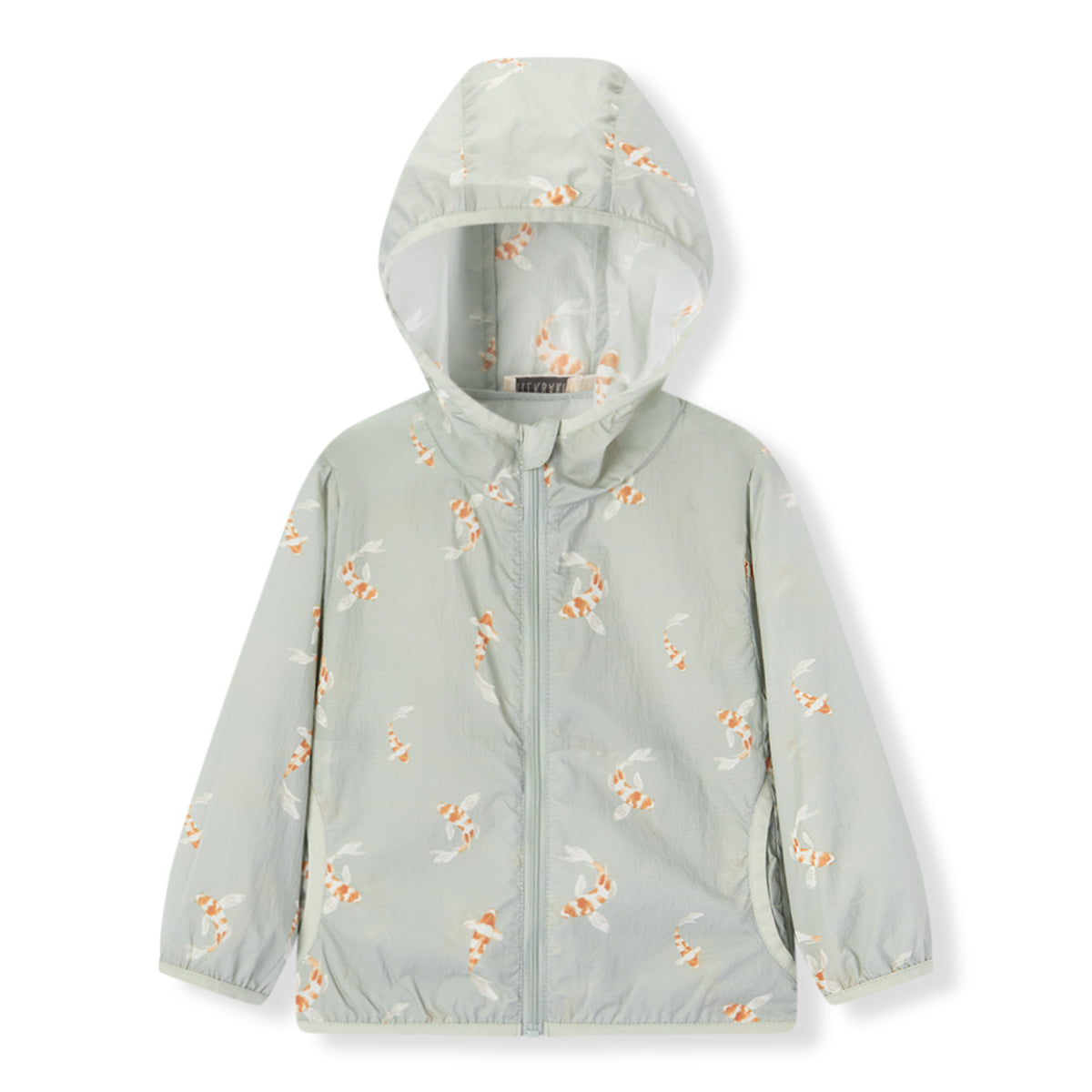 Swimming Koi Hooded Sun Shield Windbreaker Jacket