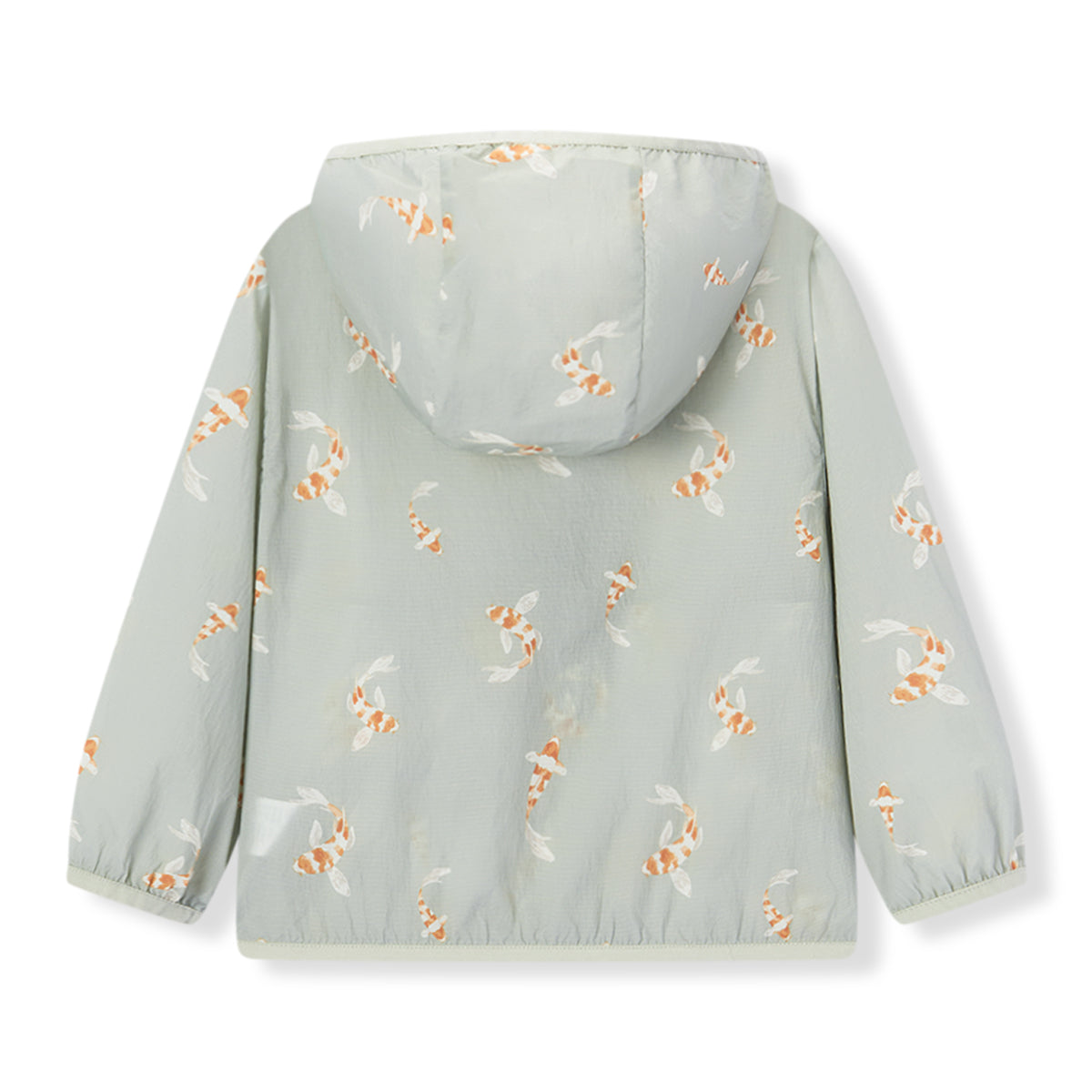 Swimming Koi Hooded Sun Shield Windbreaker Jacket