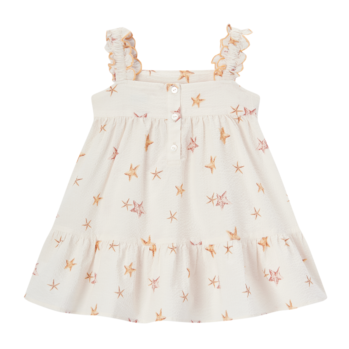 Starfish Dreams Ruffle Tiered Dress