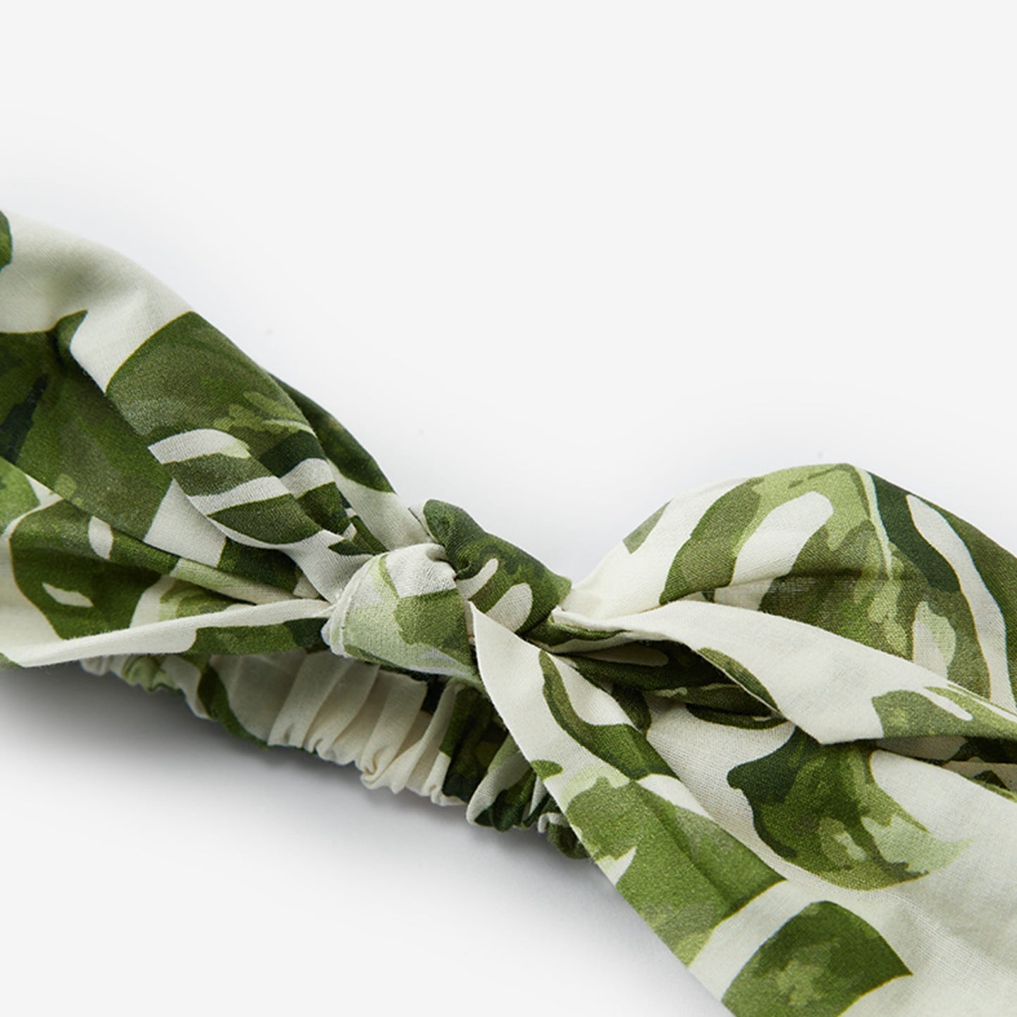 Island Leaf Bow Twist Knotted Headband