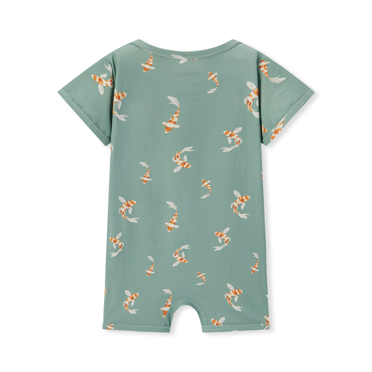 Swimming Koi Cotton Stretch Shortall