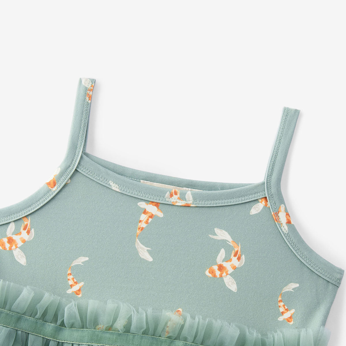 Swimming Koi Cotton Stretch Ballet Dress