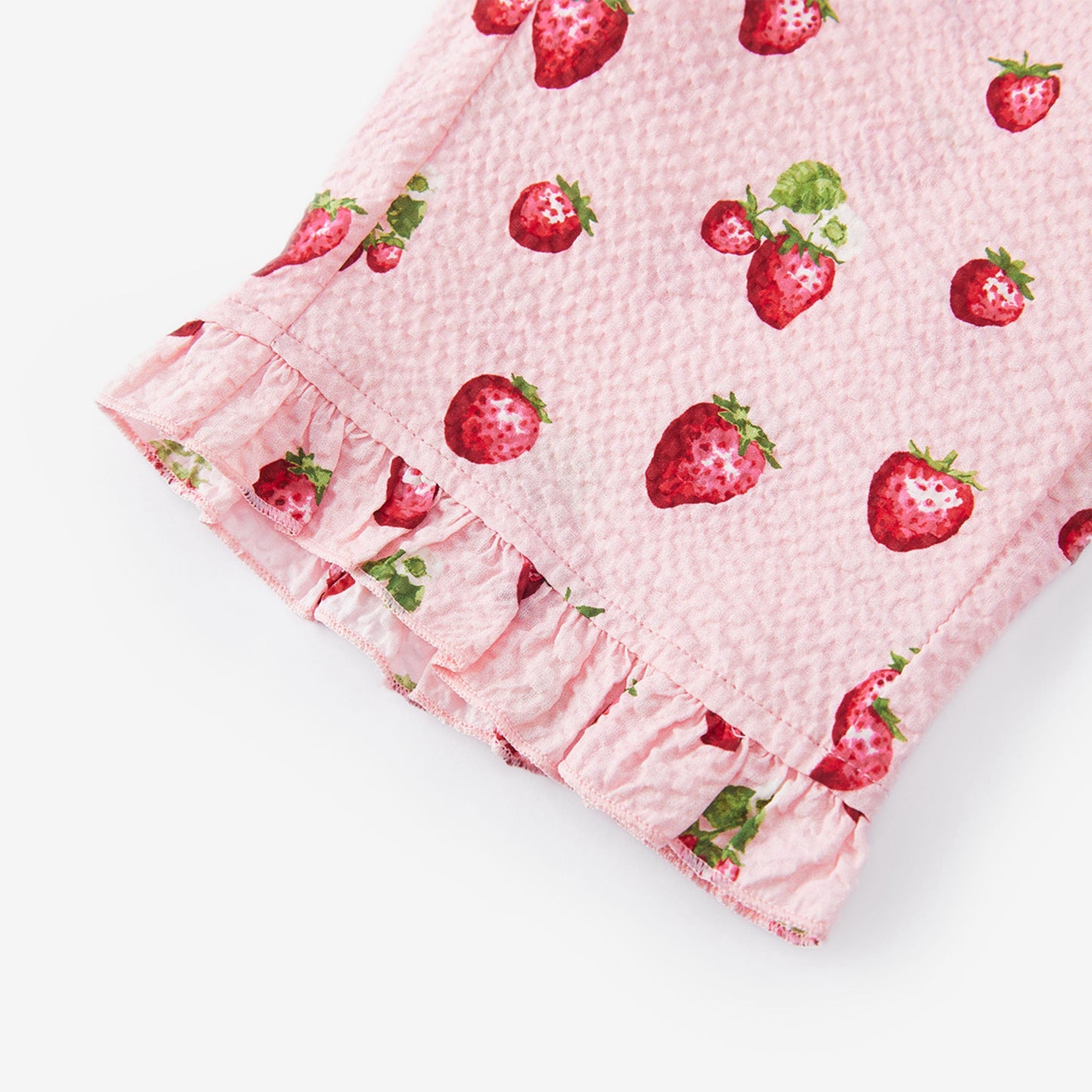 Strawberry Ruffle Tank & Pant Set
