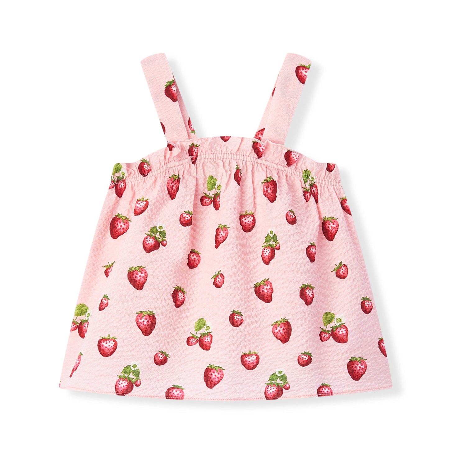 Strawberry Ruffle Tank & Pant Set