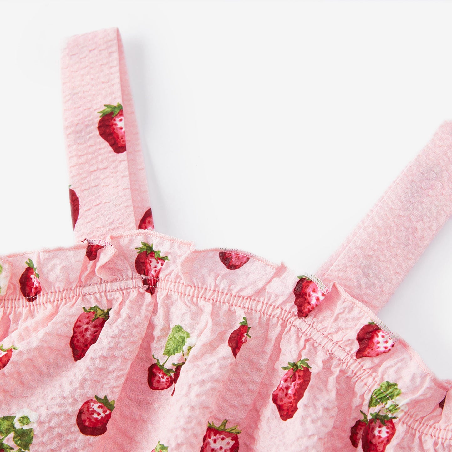 Strawberry Ruffle Tank & Pant Set